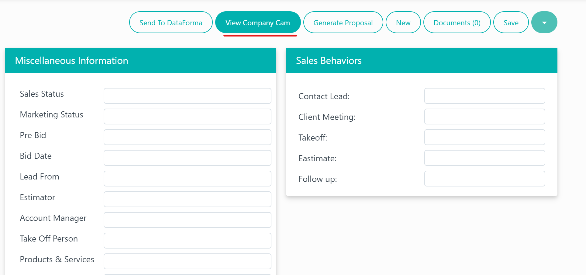 CompanyCam Integration Setup